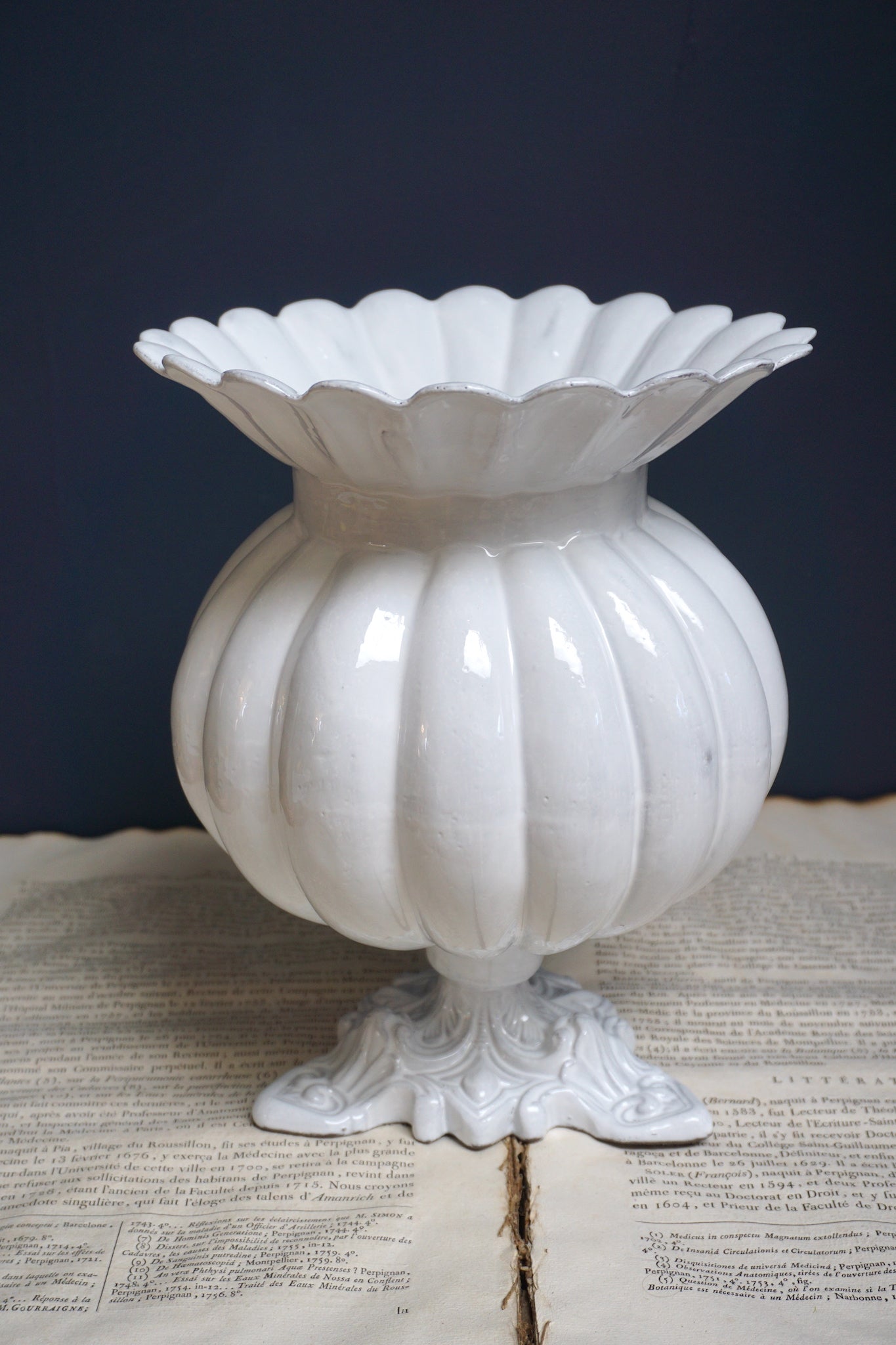 Astier de Villatte Citrouille Vase