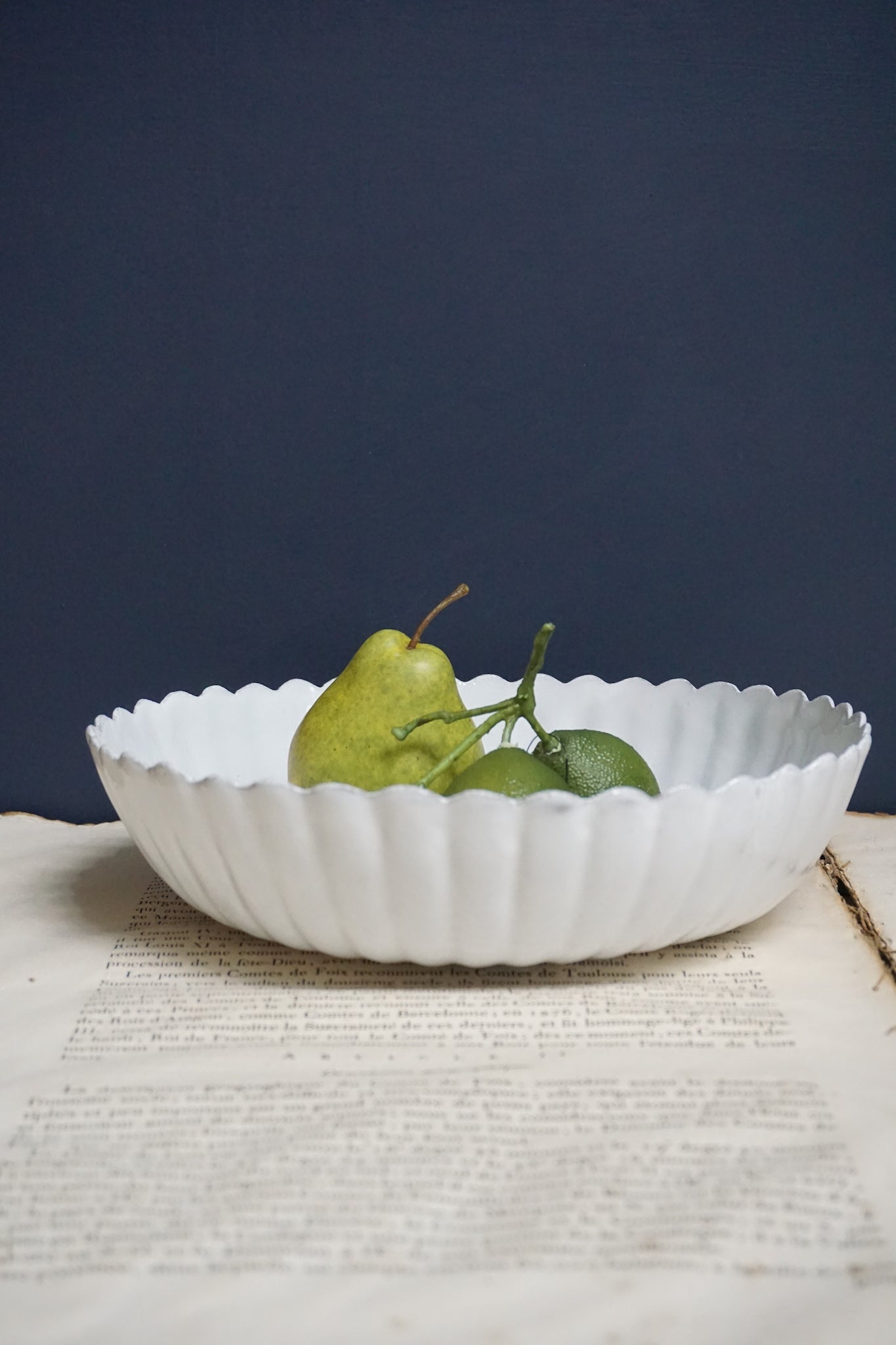 Astier de Villatte Cythere Salad Bow