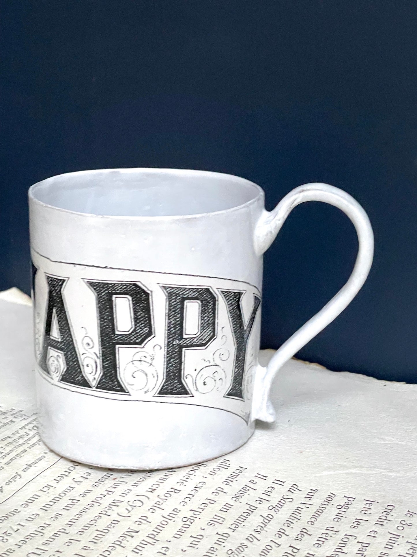 Astier de Villatte John Derian Happy Mug