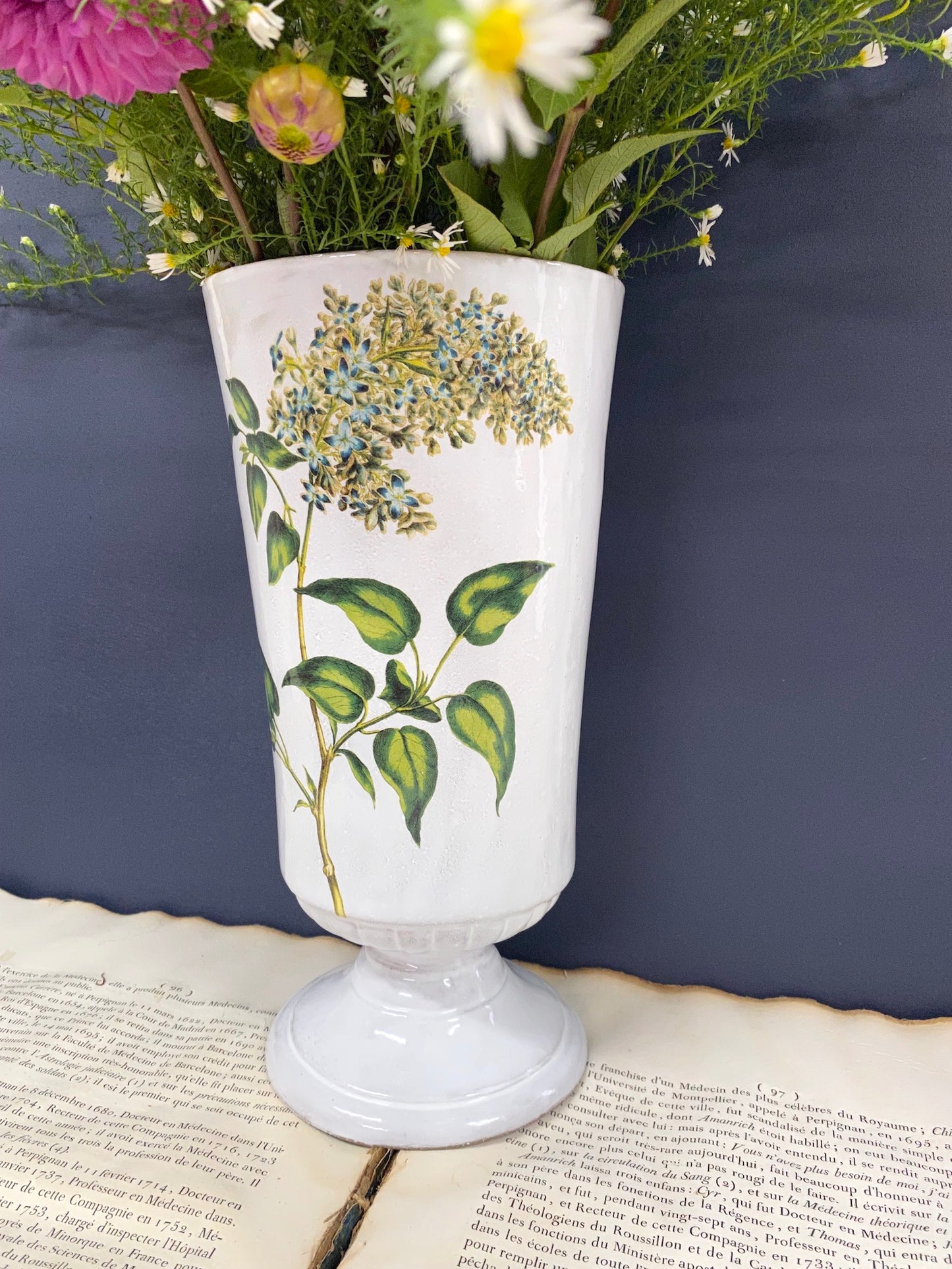 Astier de Villatte John Derian Lilac Vase