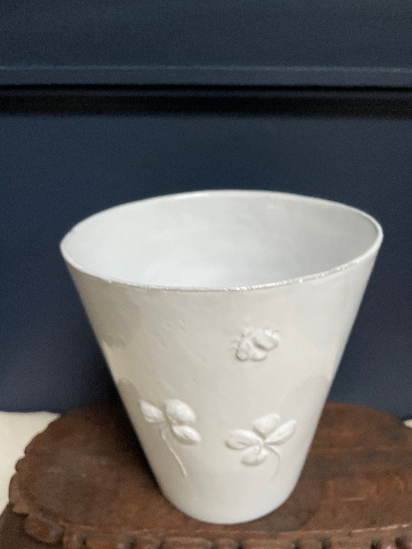 Astier de Villatte Small Fleurs Vase