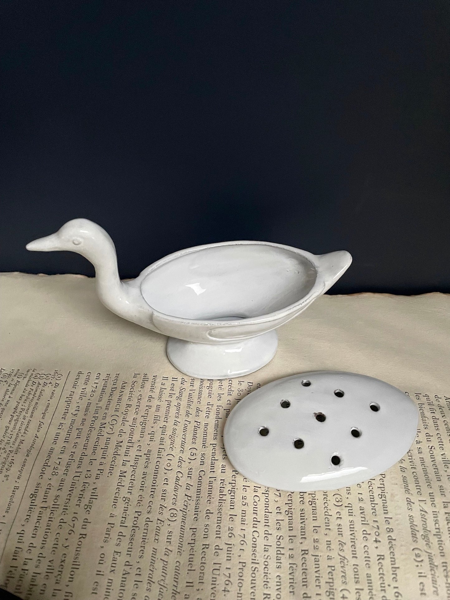 Astier de Villatte 'Coin Coin' Duck Incense Burner