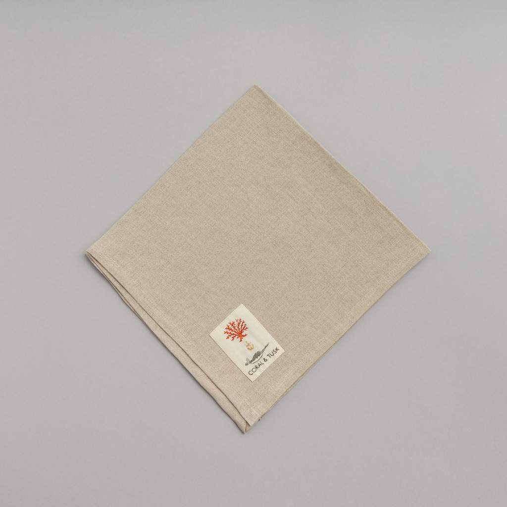 Coral & Tusk Blooms Dinner Napkin