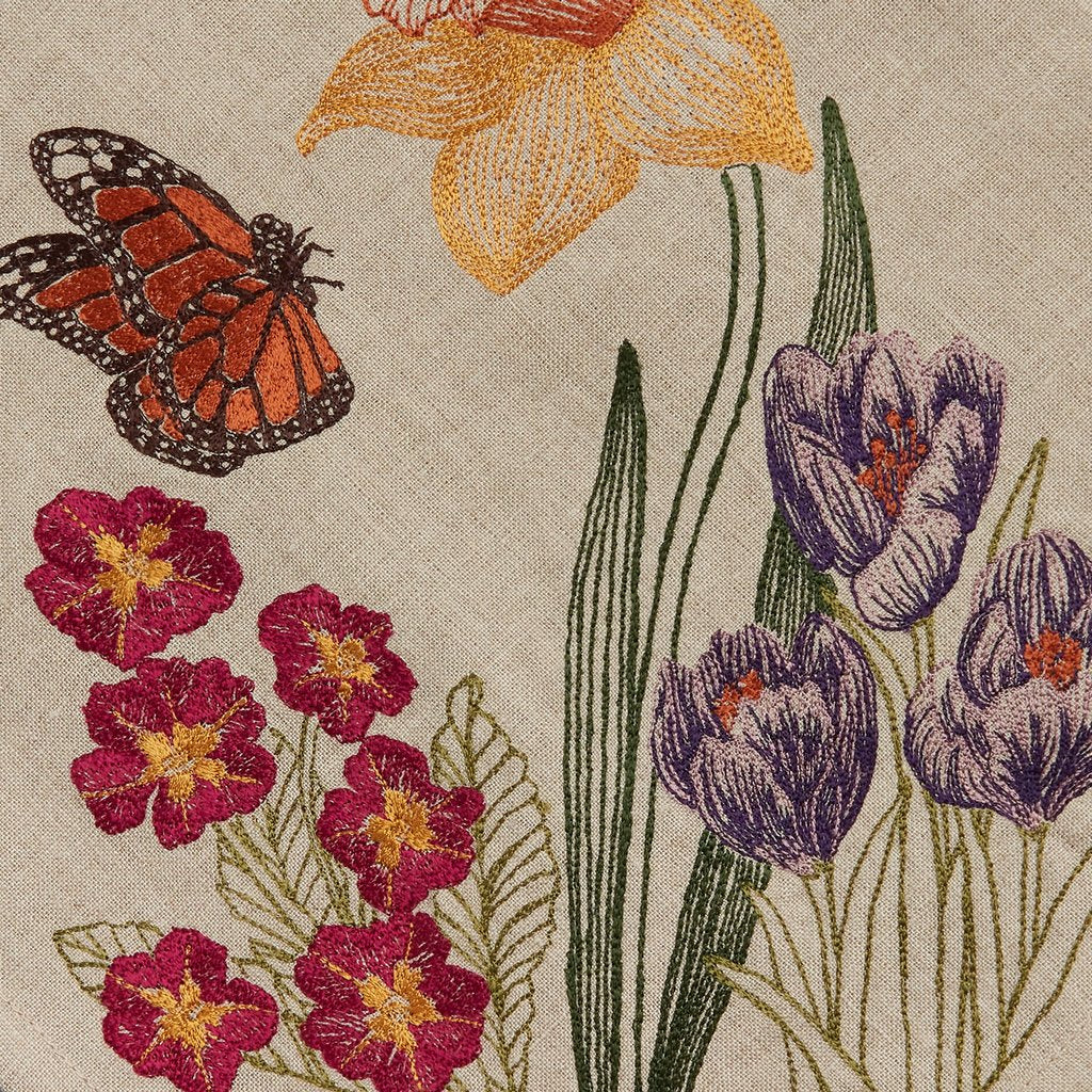 Coral & Tusk Blooms Dinner Napkin