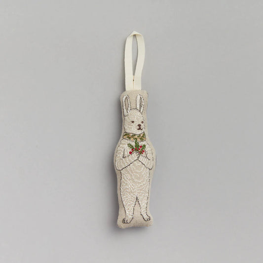 Coral & Tusk Festive Bunny Ornament