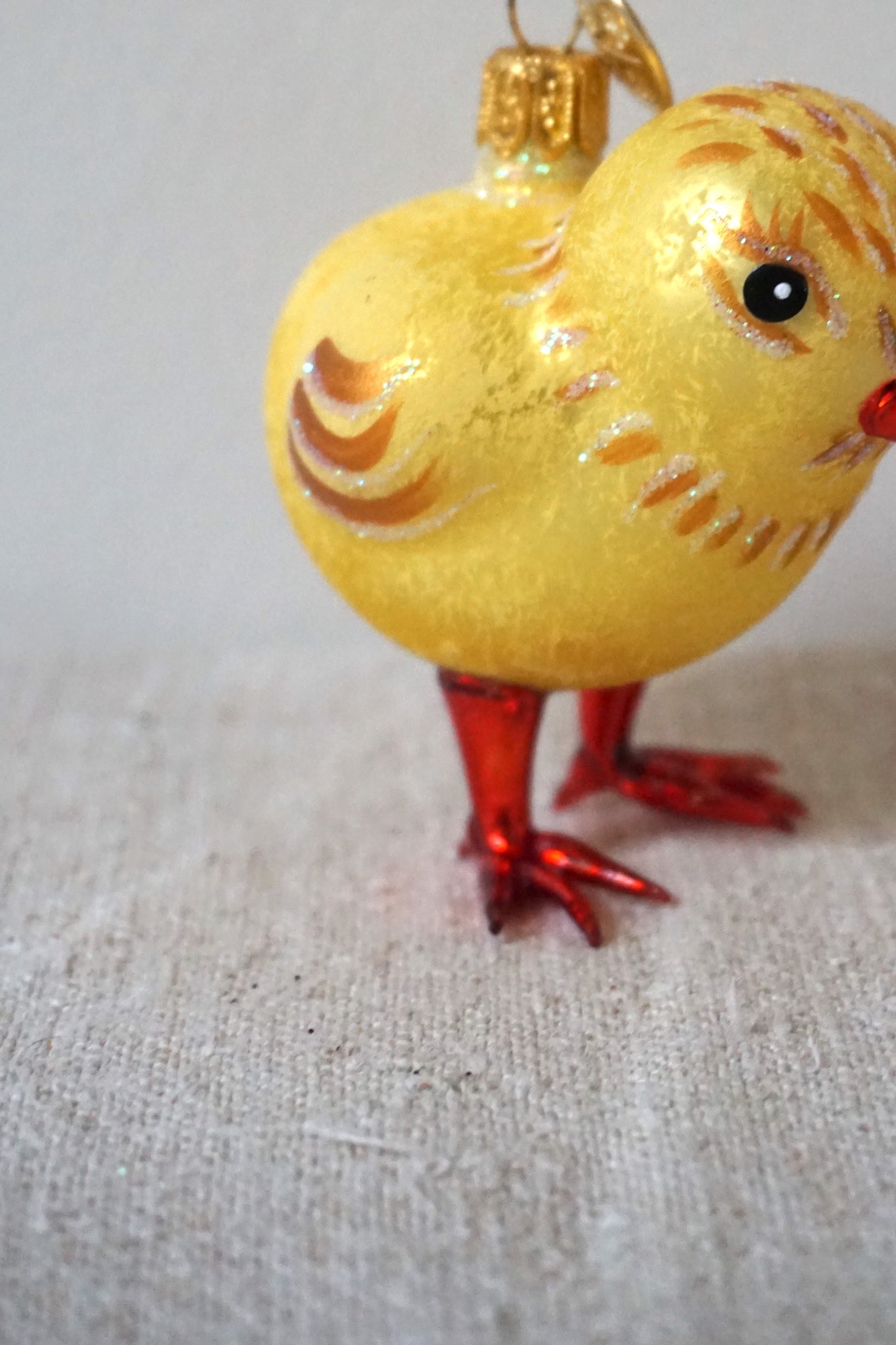 Polish Glass Ornament - Chick