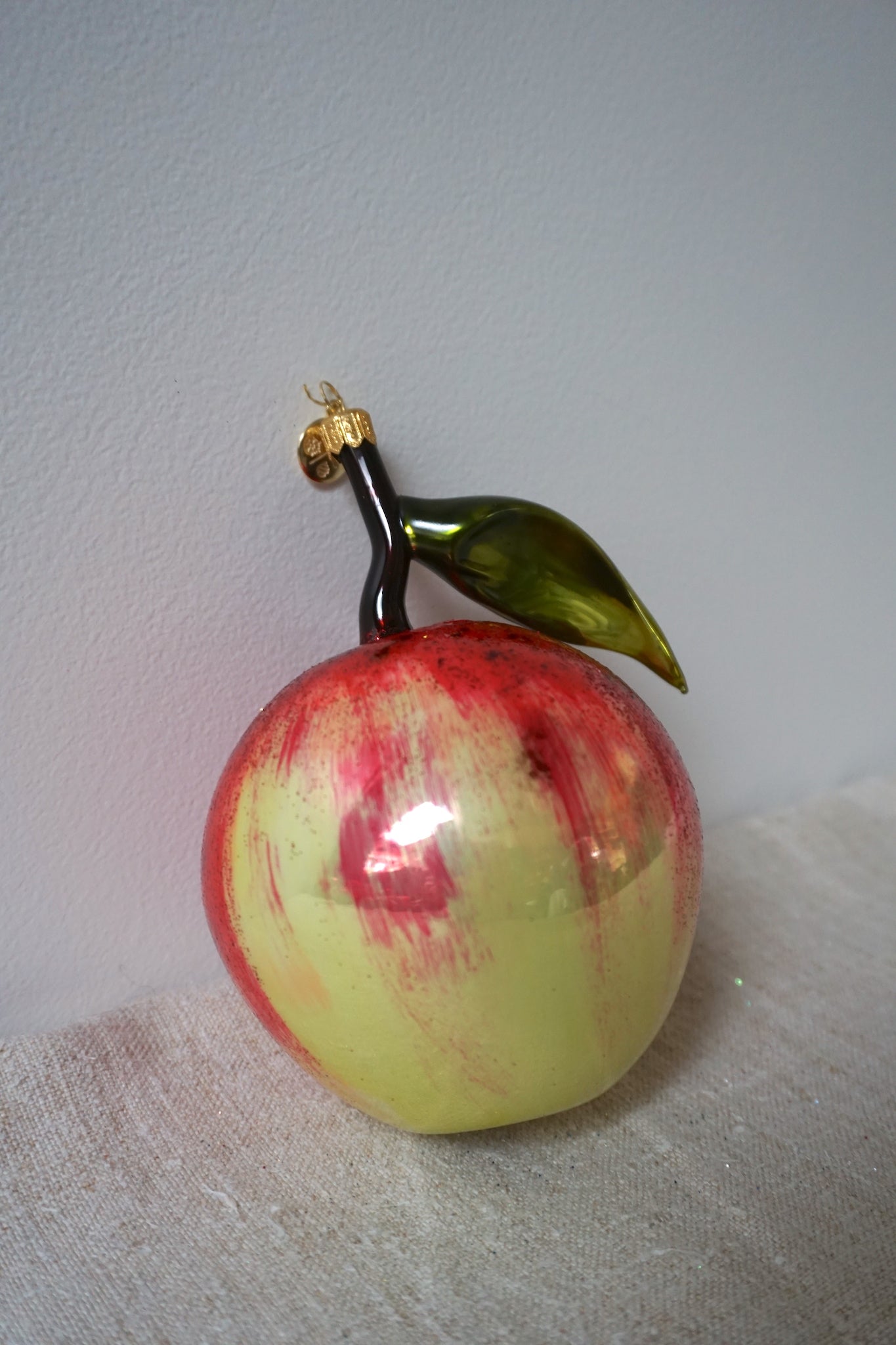 Polish Glass Ornament - Apple IV