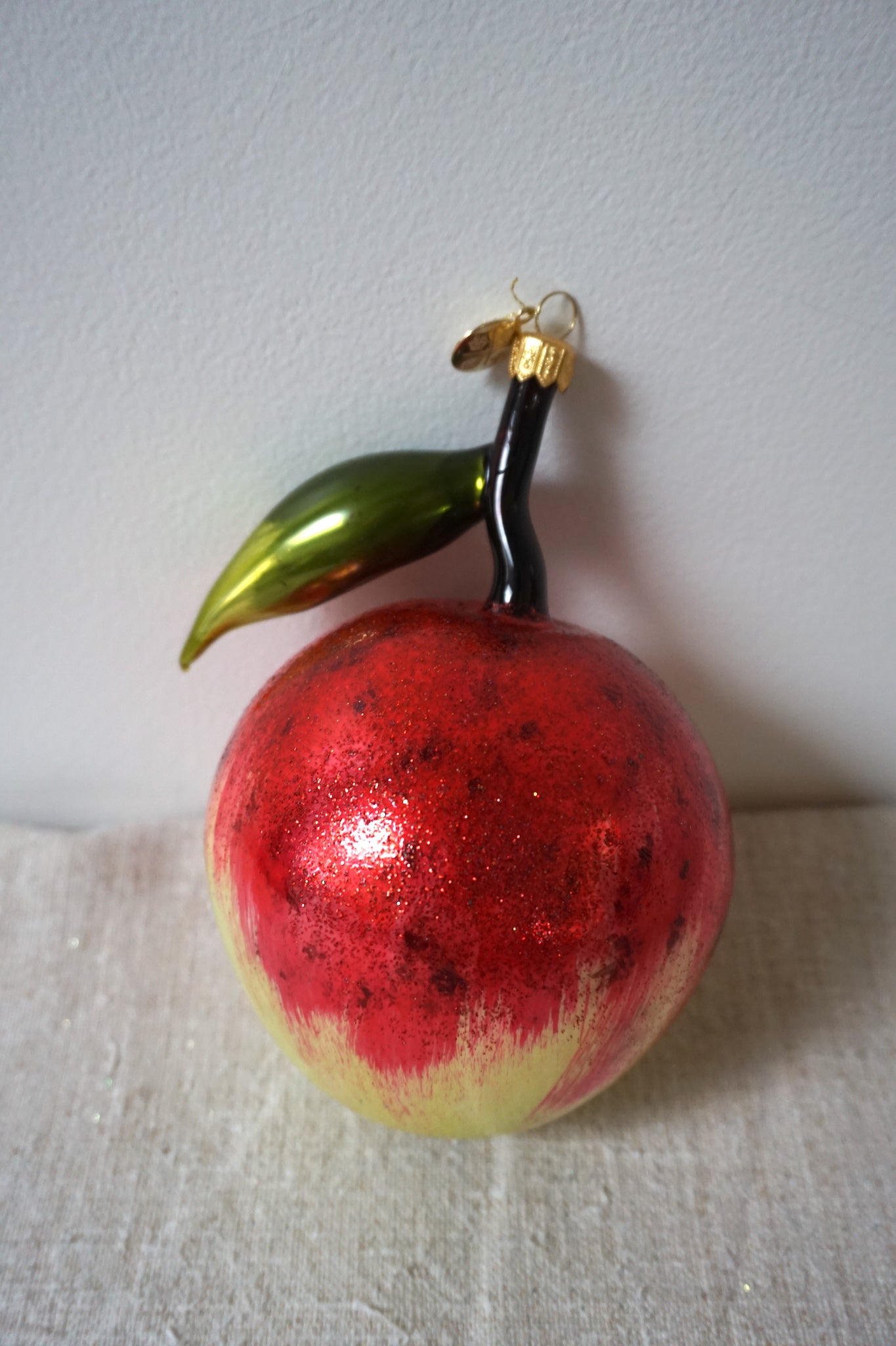 Polish Glass Ornament - Apple IV