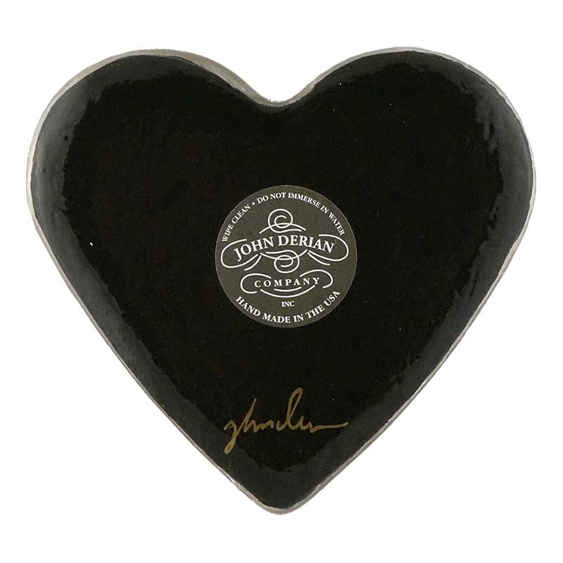 John Derian 'Sprig Bouquet (Pears)' Heart Charm Paperweight
