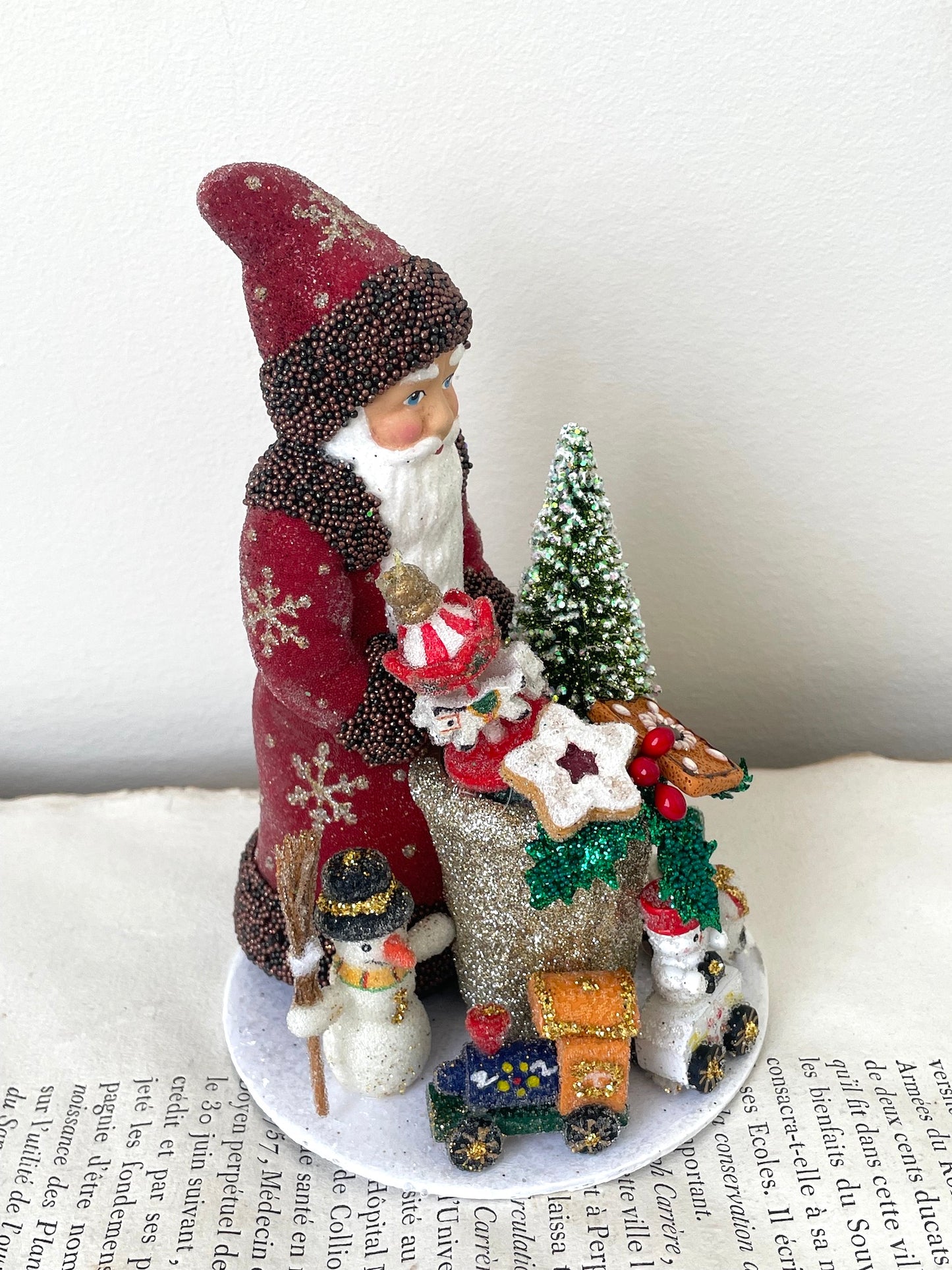 Handmade German Santa - Santa's Workshop