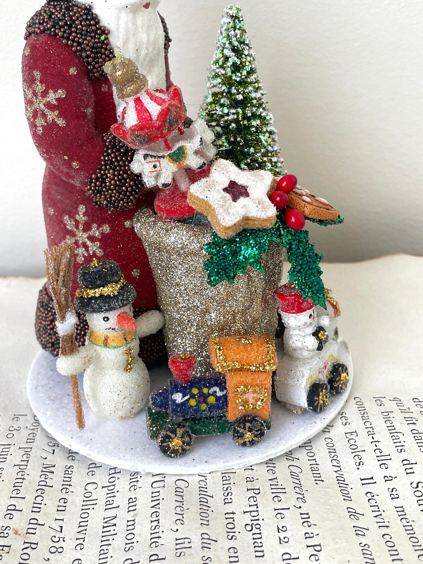 Handmade German Santa - Santa's Workshop