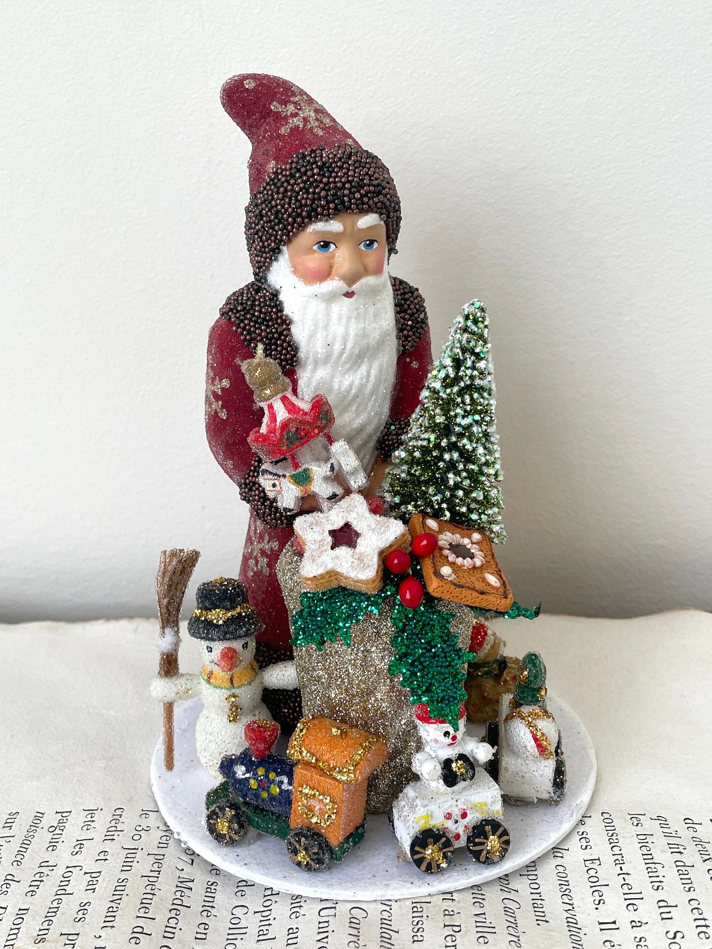 Handmade German Santa - Santa's Workshop