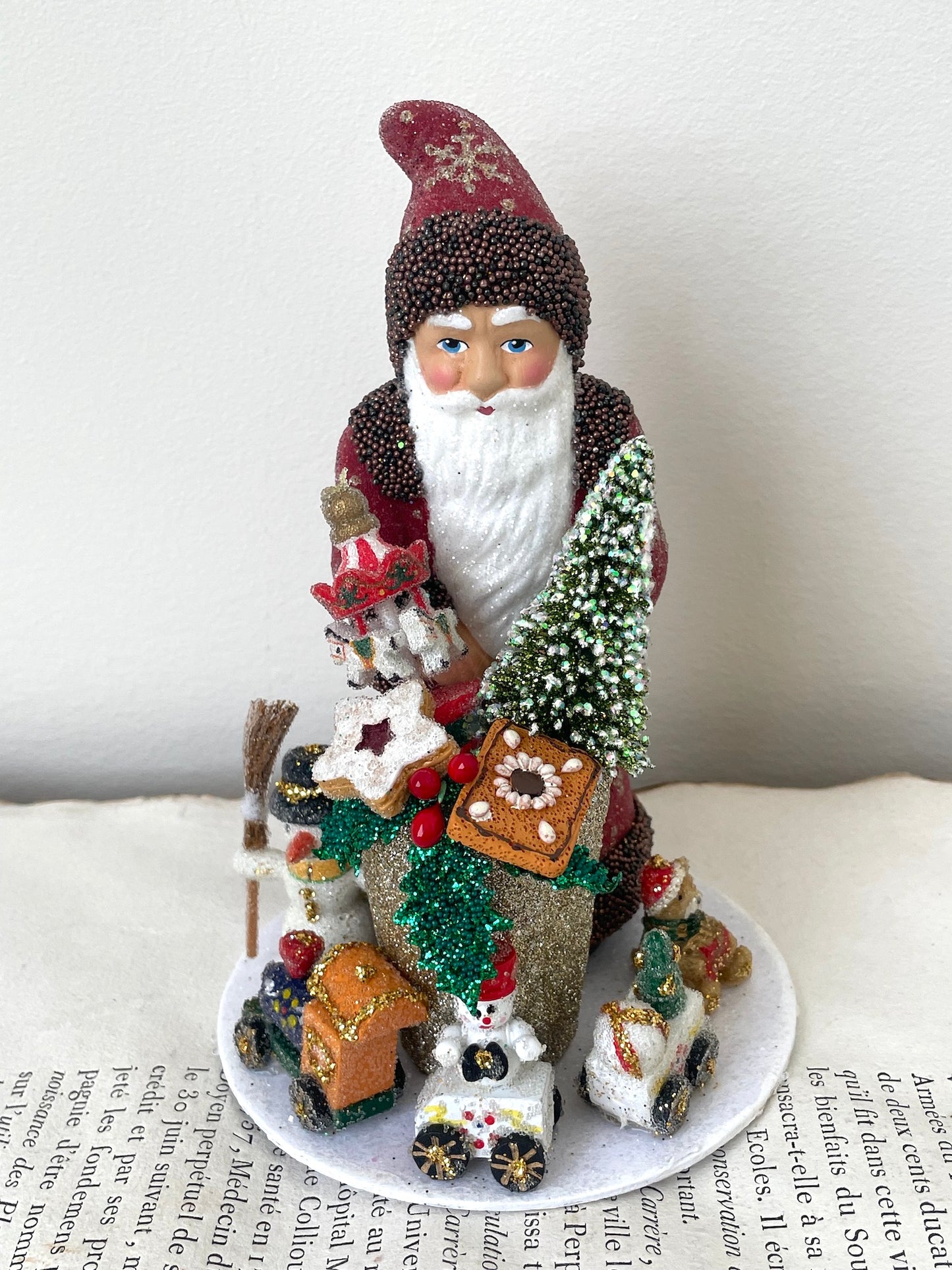 Handmade German Santa - Santa's Workshop