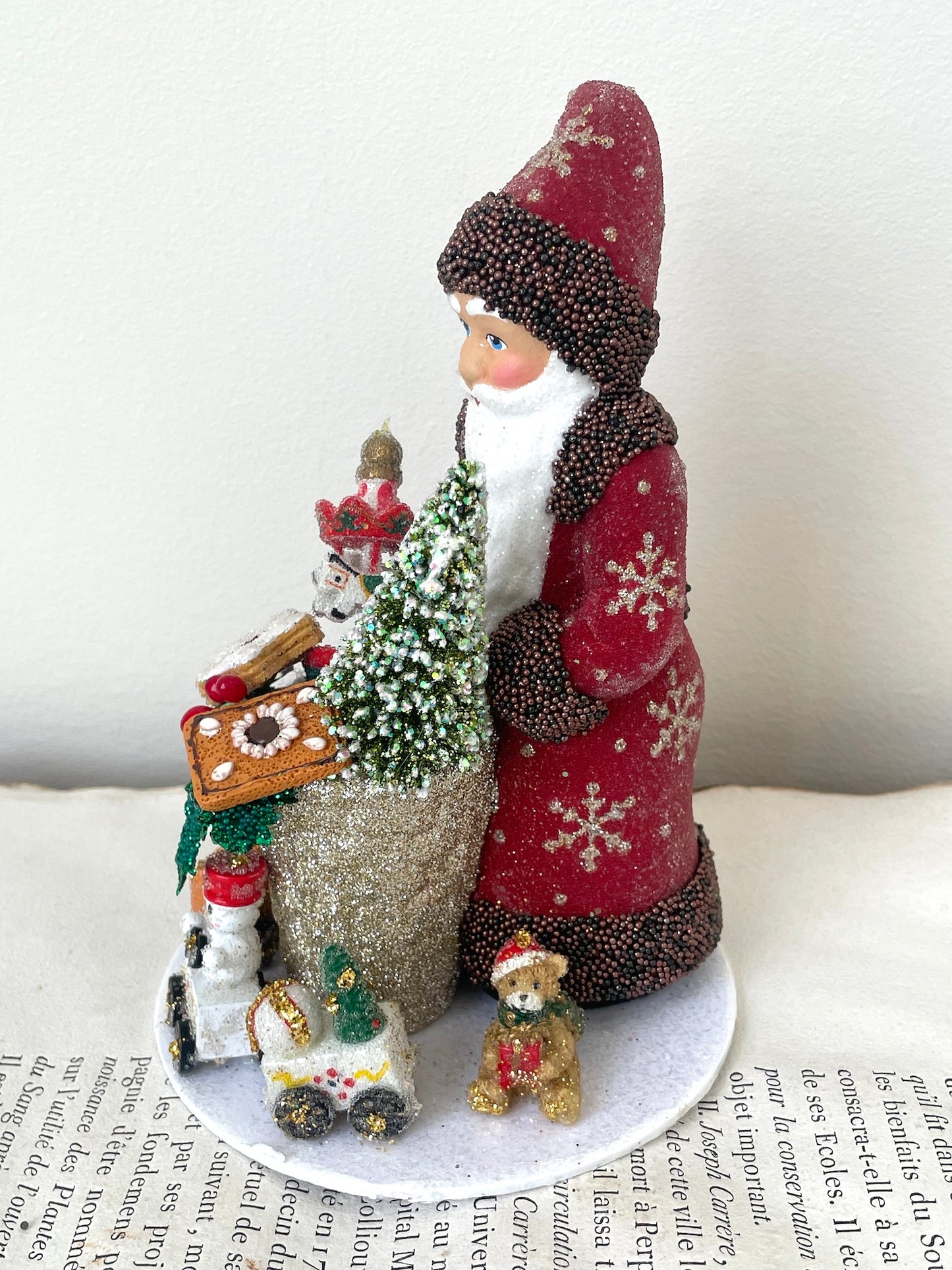 Handmade German Santa - Santa's Workshop
