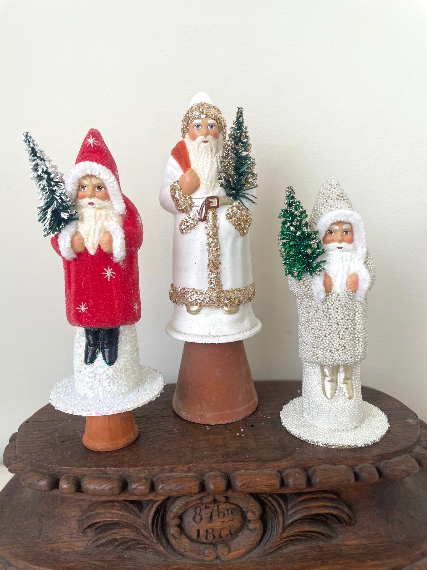 Handmade German Santas - Small Standing