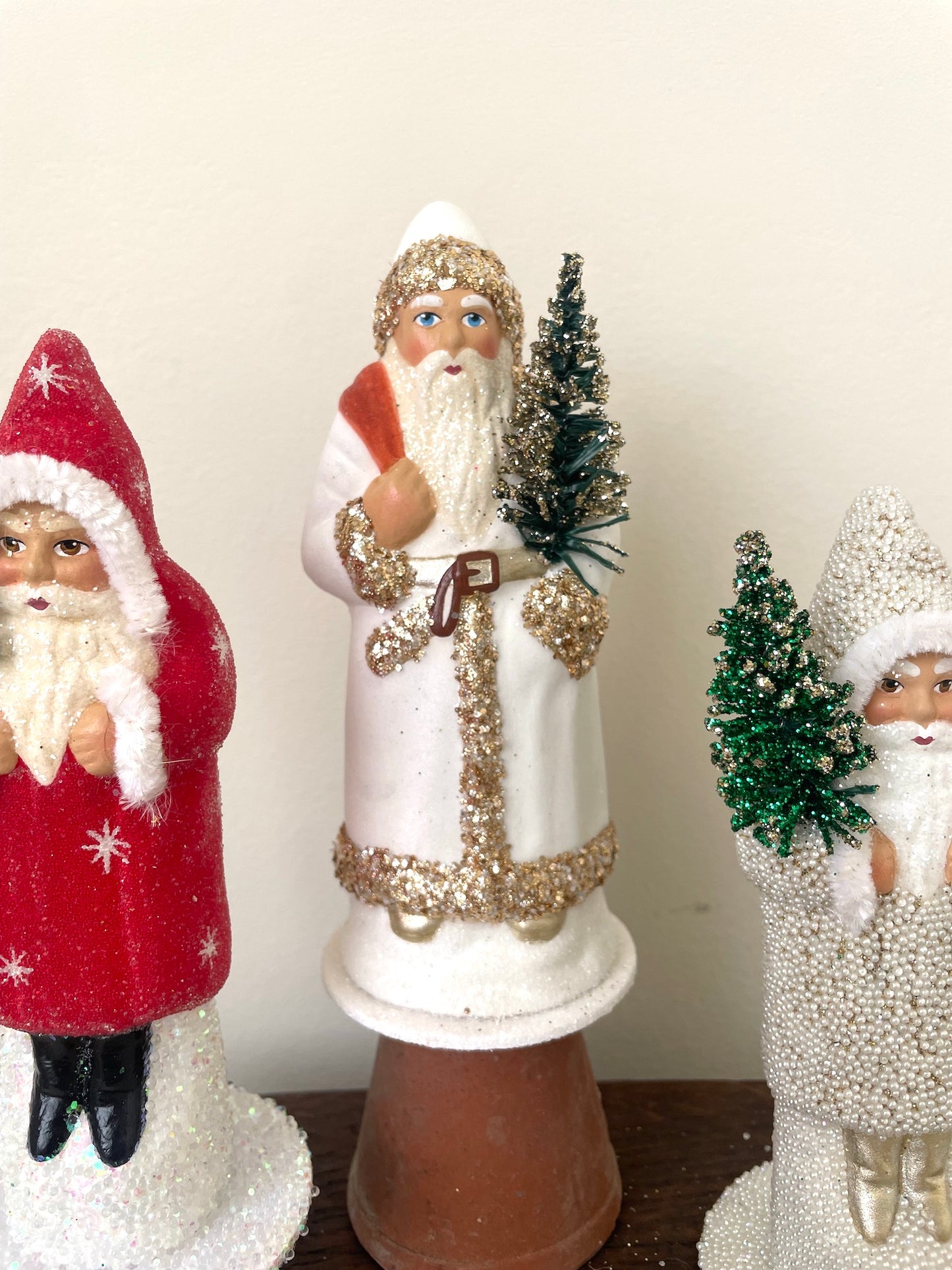 Handmade German Santas - Small Standing