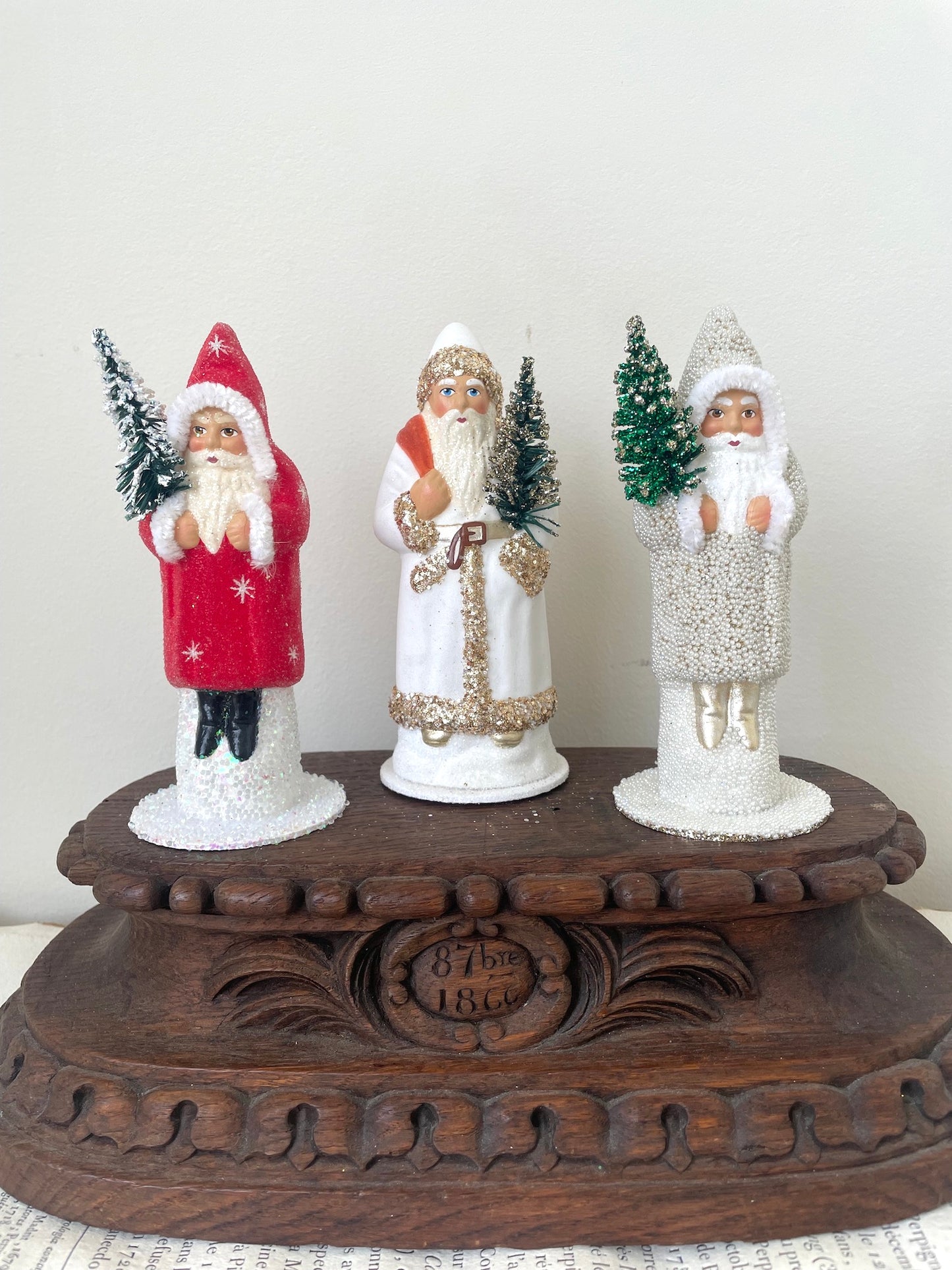 Handmade German Santas - Small Standing