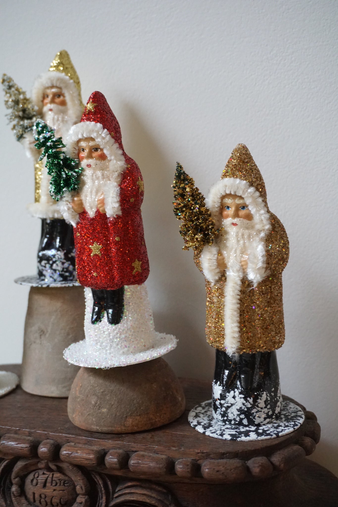 Handmade German Santas - Mini II