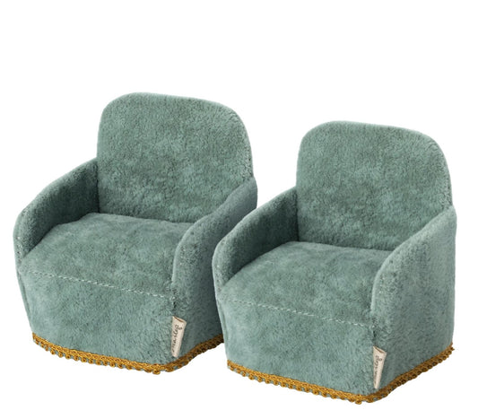 Maileg Mouse Chair - Set of 2 Velvet