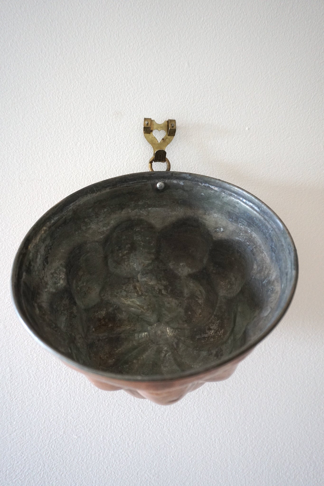 Vintage French Copper Jelly Mould 'Traditional'