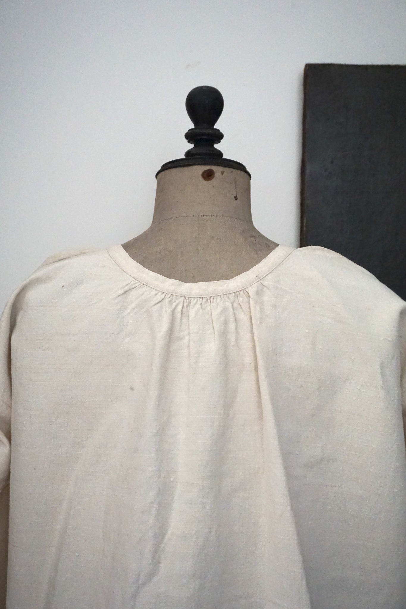 Vintage French Linen Nightie 'RP'