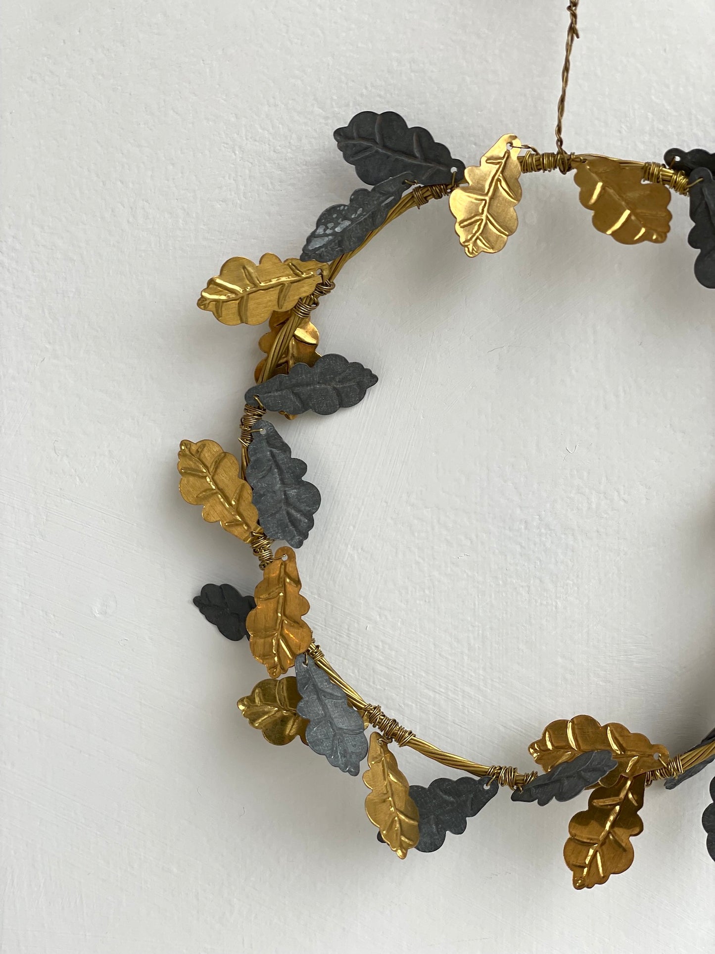 Walther & Co. Small Acorn Leaf Wreath
