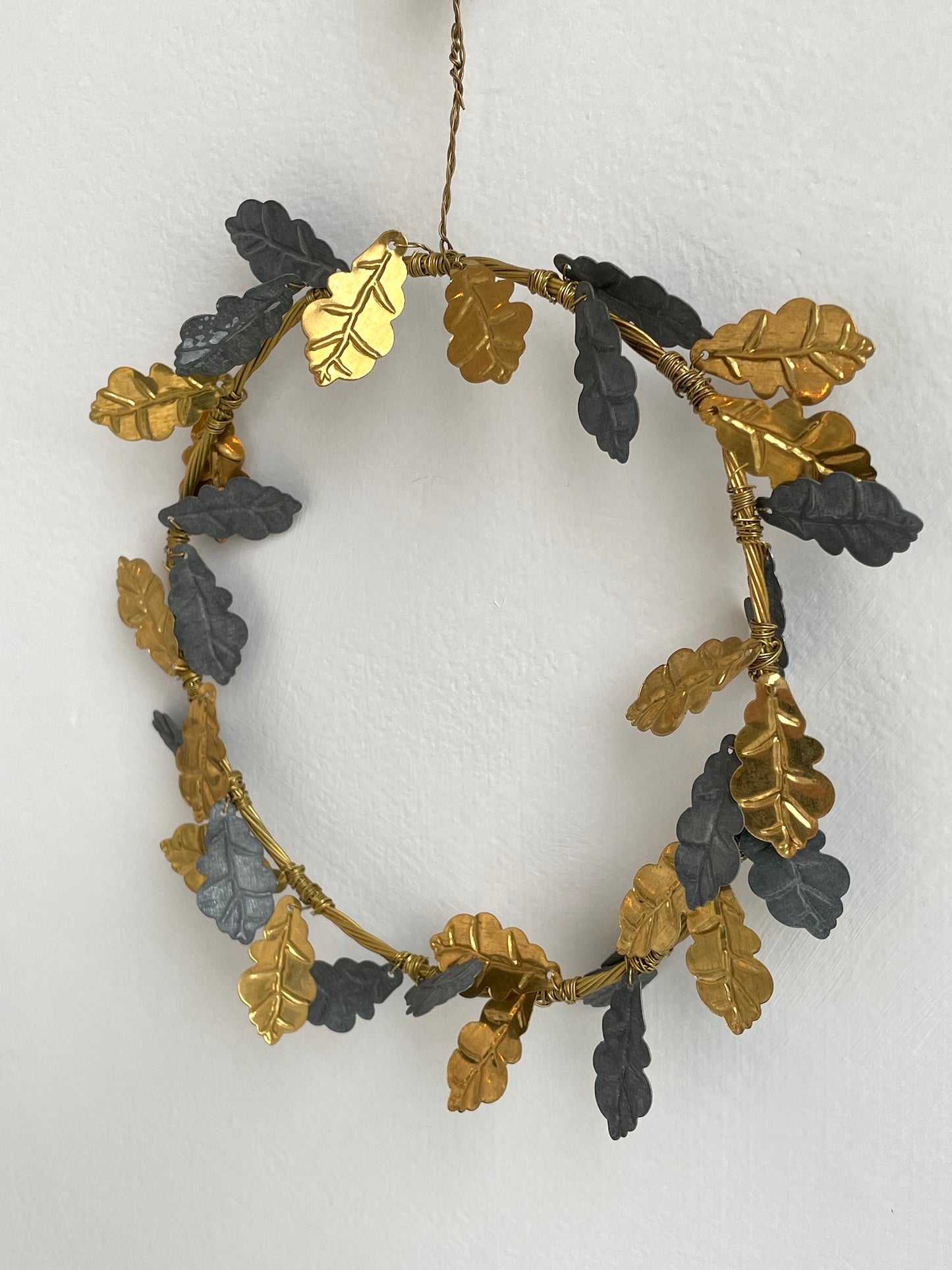 Walther & Co. Small Acorn Leaf Wreath