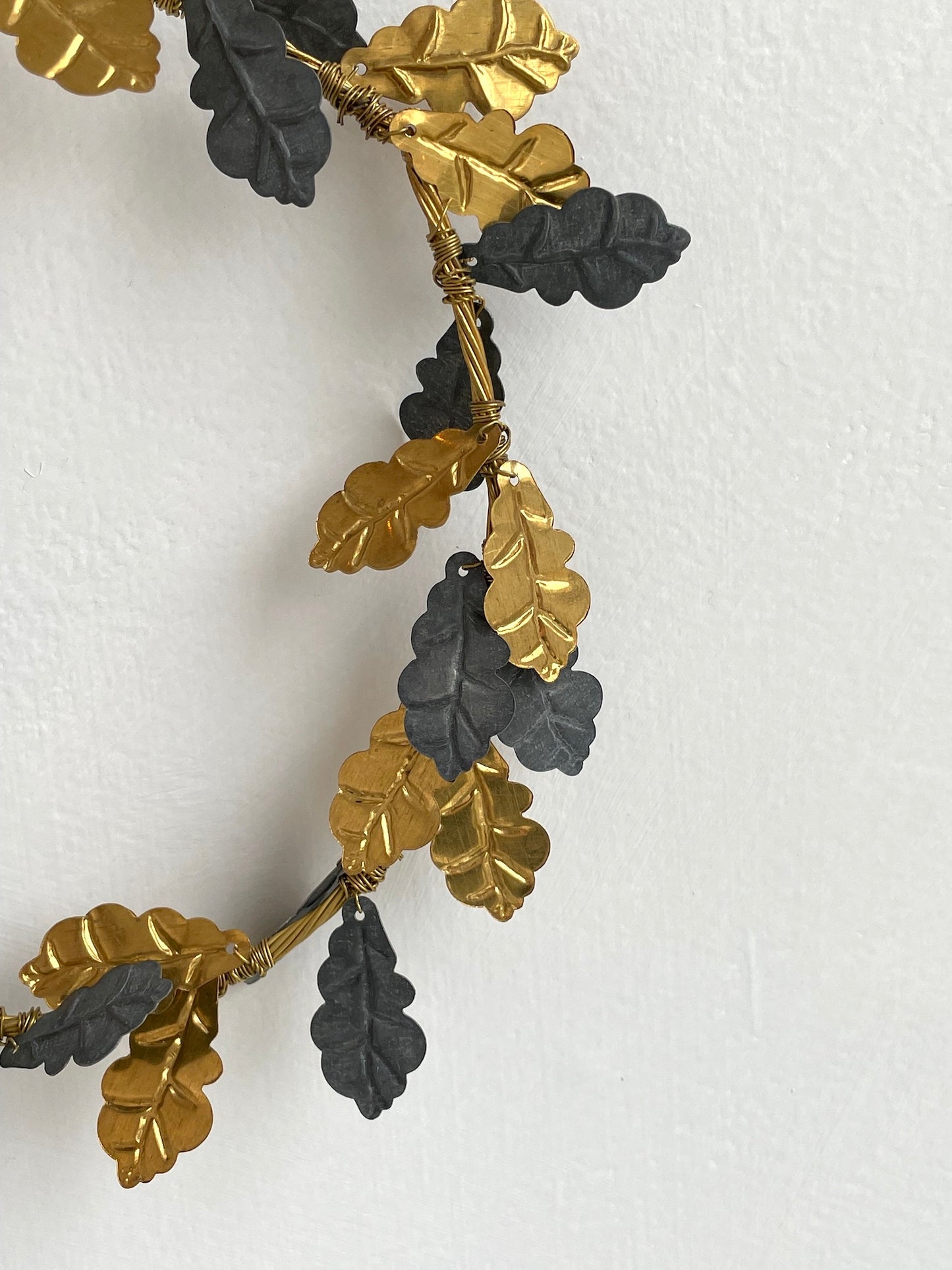 Walther & Co. Small Acorn Leaf Wreath