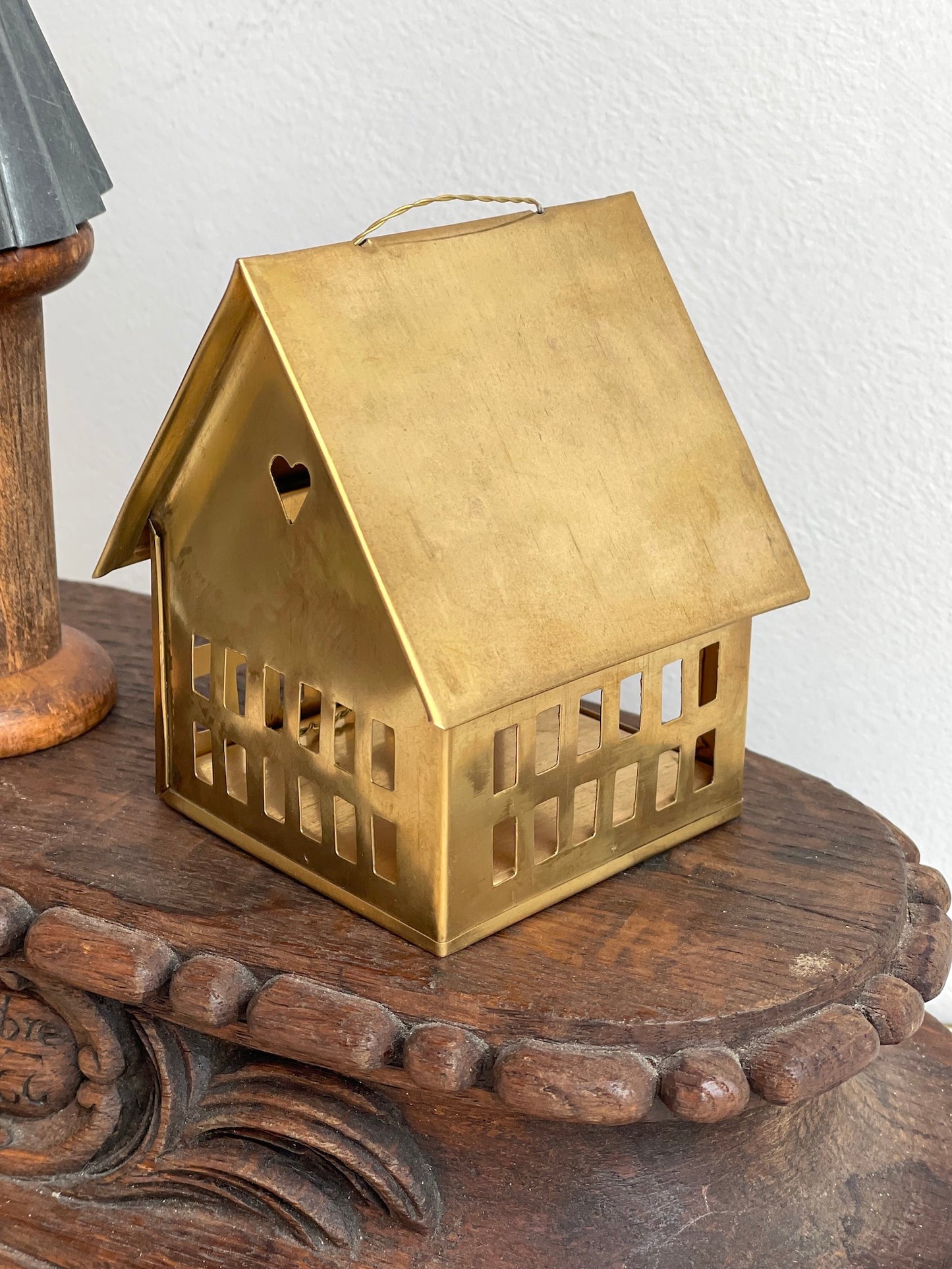 Walther & Co. Brass House and Angel Ornaments