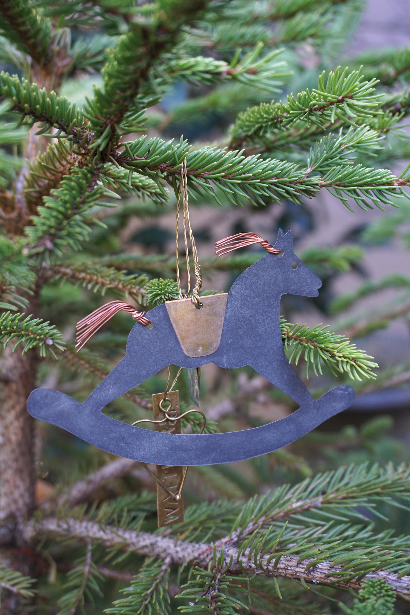 Walther & Co. Rocking Horse Ornament