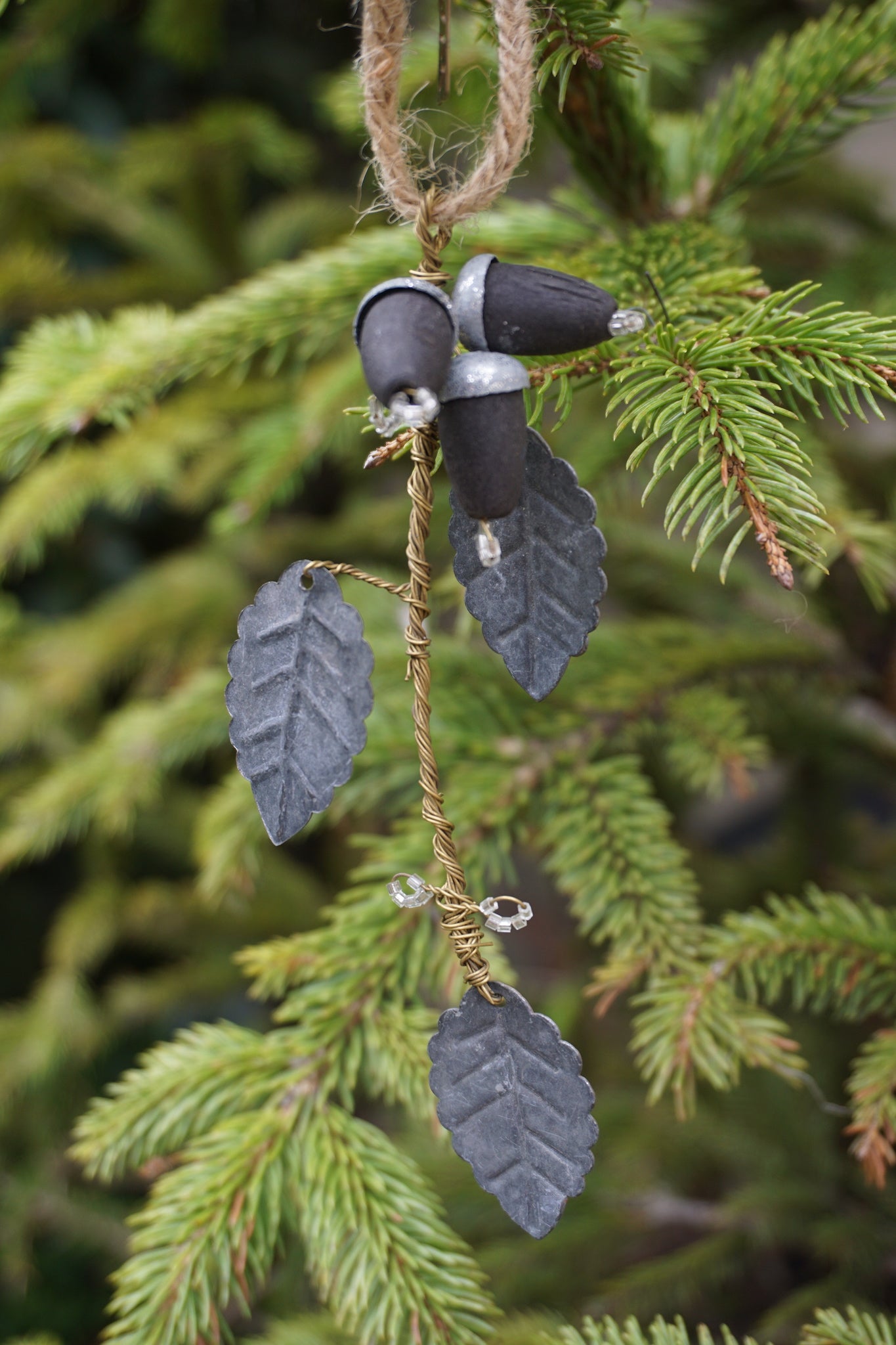 Walther & Co. Acorn Cluster Ornament