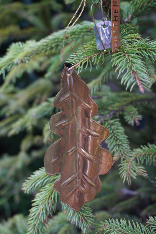 Walther & Co. Oak Leaf Ornament