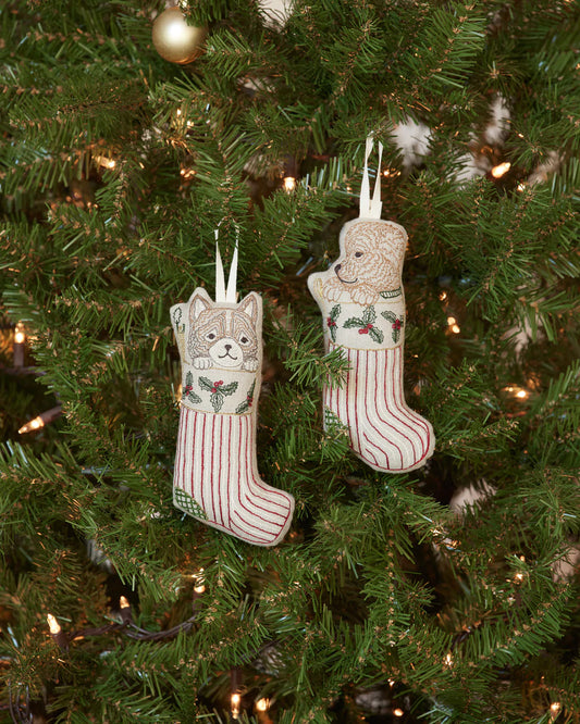 Coral & Tusk 'Kitty Stocking' Ornament