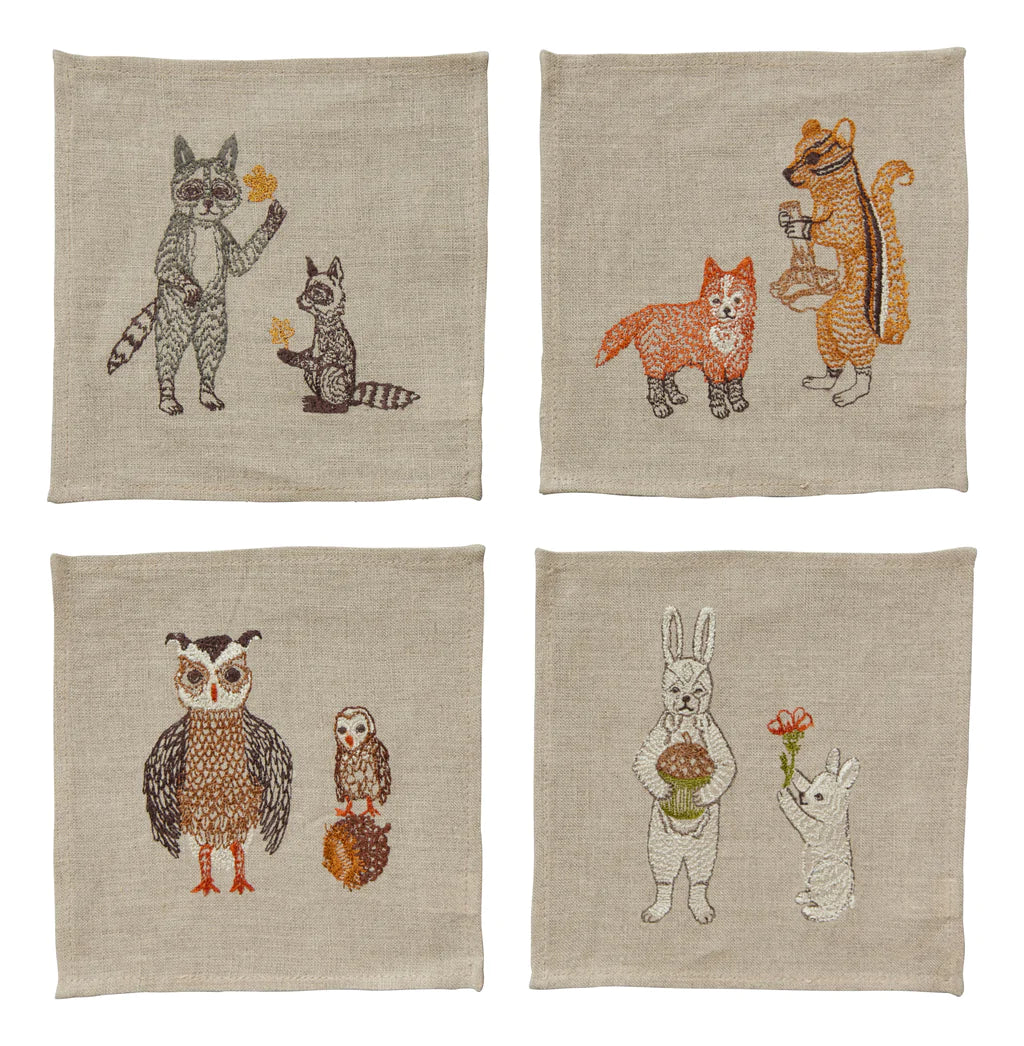Coral & Tusk 'Foragers' Cocktail Napkin Set