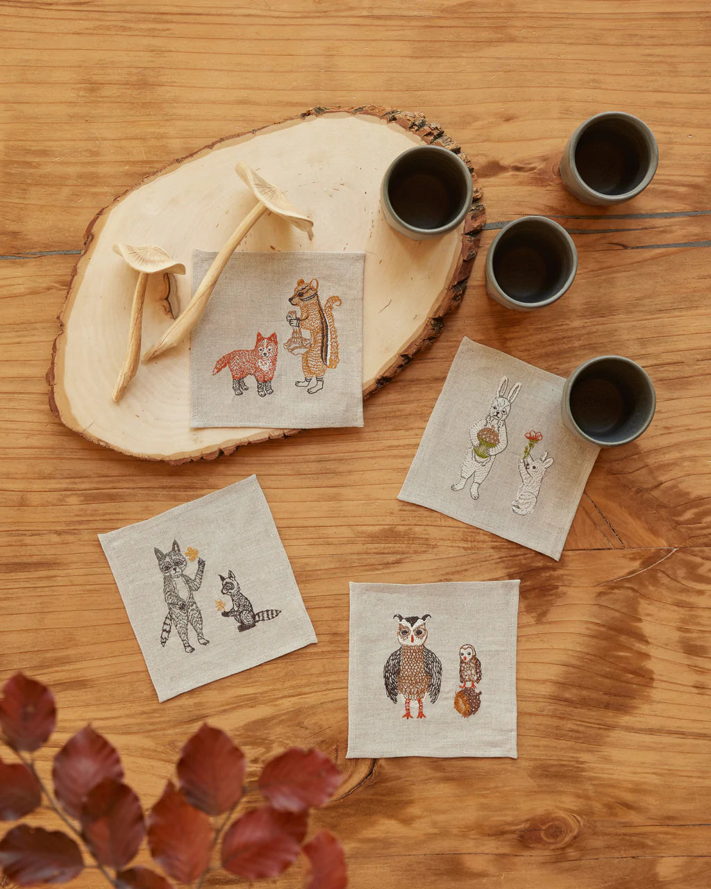 Coral & Tusk 'Foragers' Cocktail Napkin Set