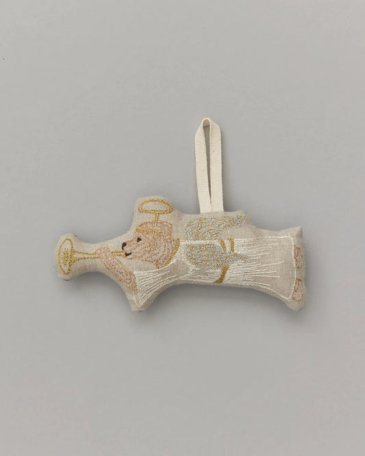 Coral & Tusk 'Angel Dog' Ornament