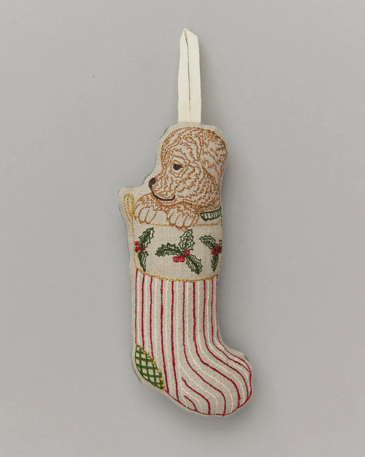 Coral & Tusk 'Puppy Stocking' Ornament