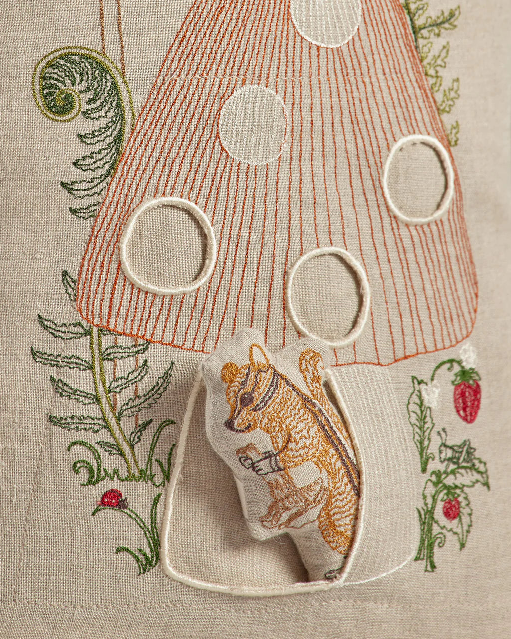 Coral & Tusk 'Mushroom House' Pocket Pillow Cushion Cover